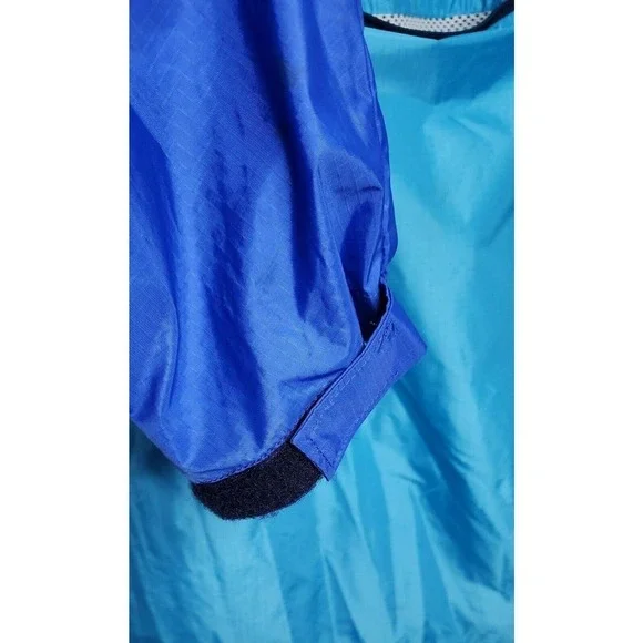 Patagonia Hooded Anorak Packable Windbreaker Pullover Snap Jacke… - Picture 5 of 11